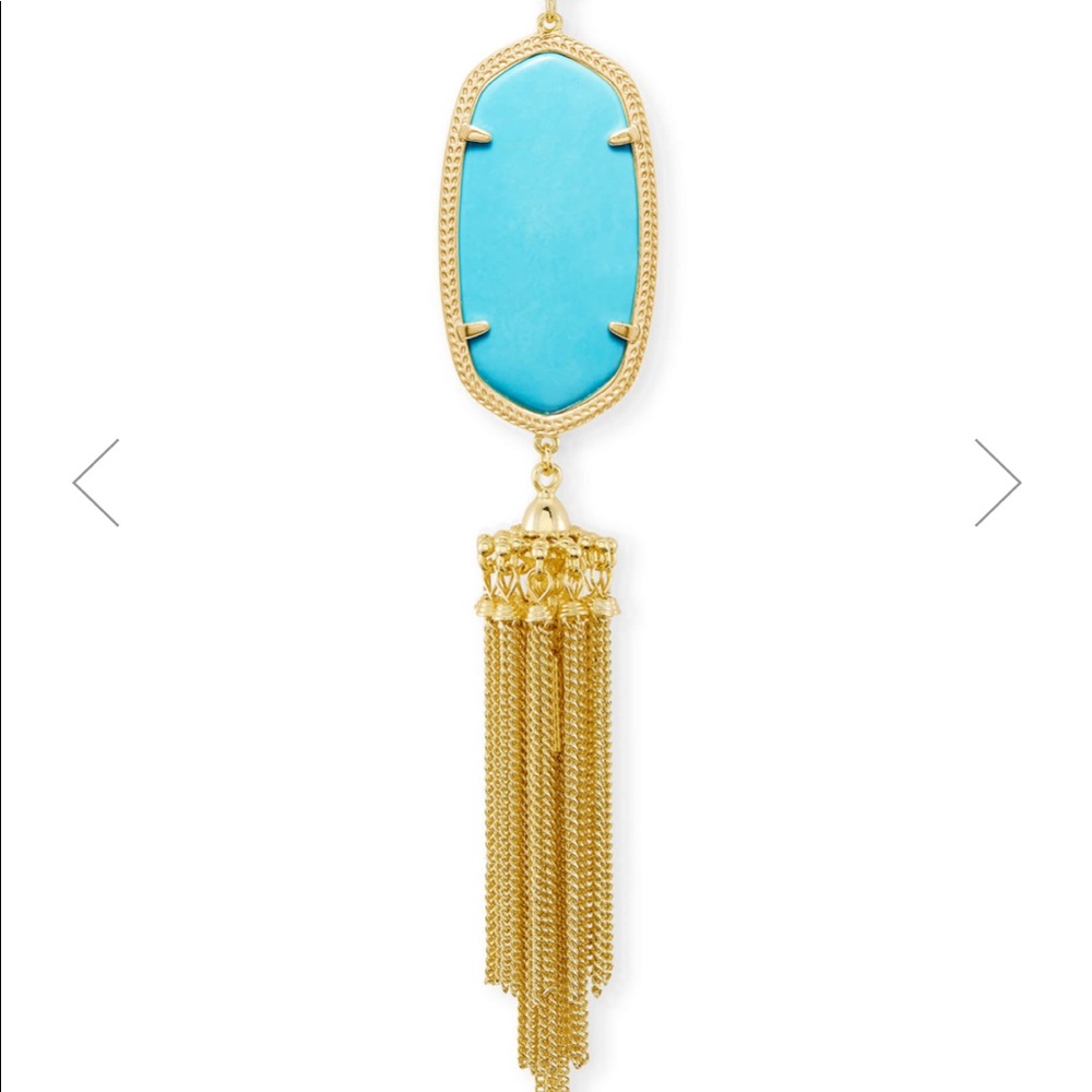 Kendra Scott Rayne Necklace in turquoise